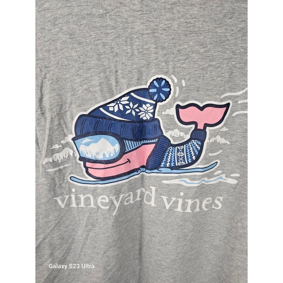Vinyard Vines, 100% cotton, szM, Downhill Skier, longsleeve t-shirt - Picture 4 of 8